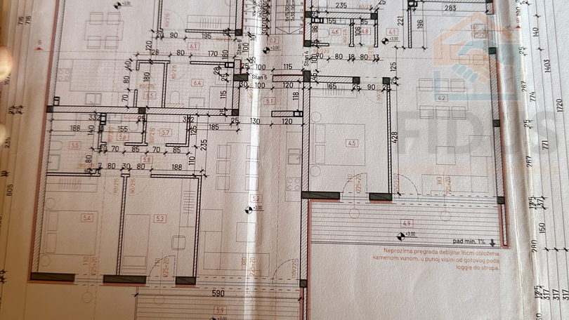 Appartamento, 56 m2, Vendita, Čepin