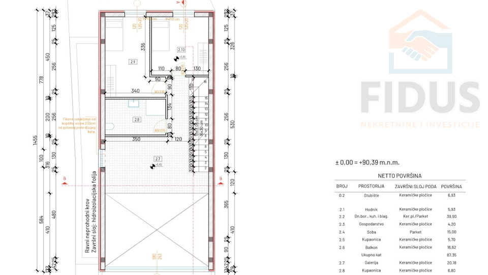 Wohnung, 117 m2, Verkauf, Osijek - Retfala
