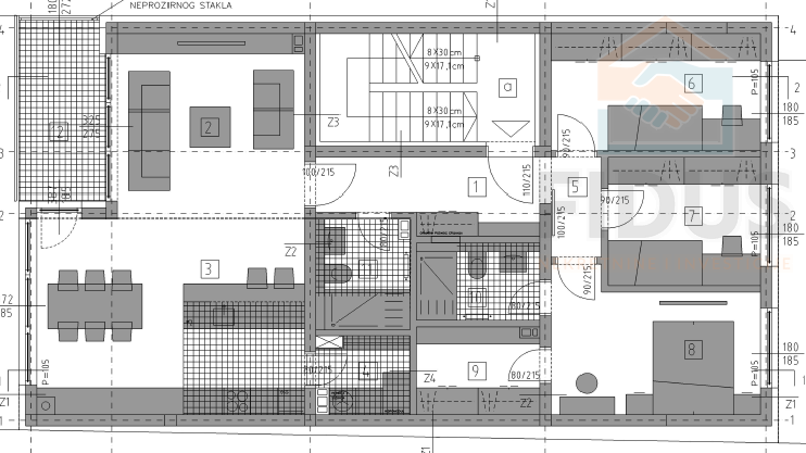 Apartment&comma; 109 m2&comma; For Sale&comma; Osijek - Donji grad