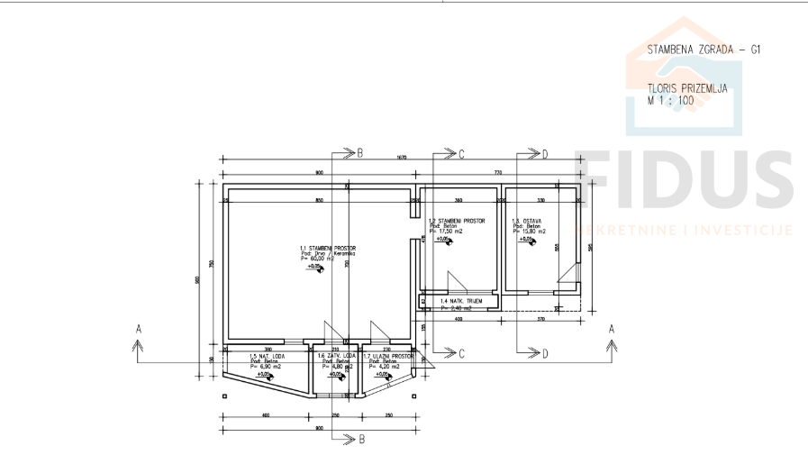 Poslovno stambeni objekt u Petrijevcima