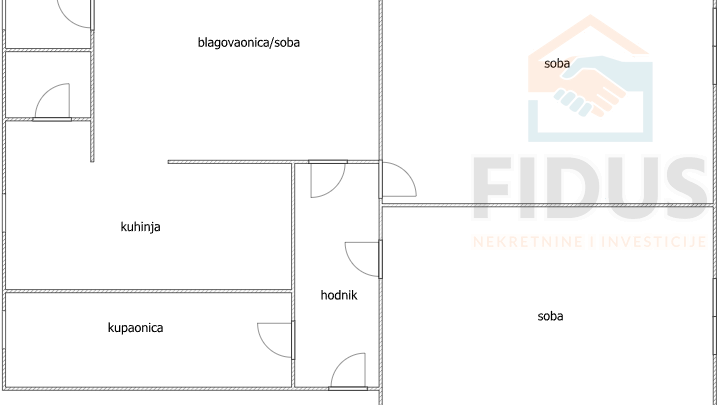 Geschäftsraum, 59 m2, Vermietung, Osijek - Gornji grad