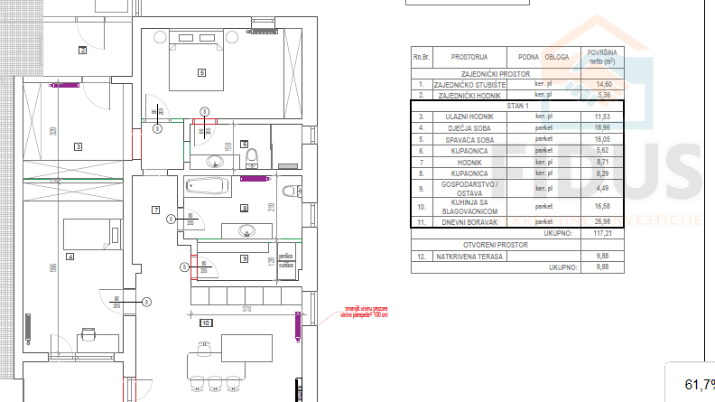 Appartamento&comma; 117 m2&comma; Vendita&comma; Livana