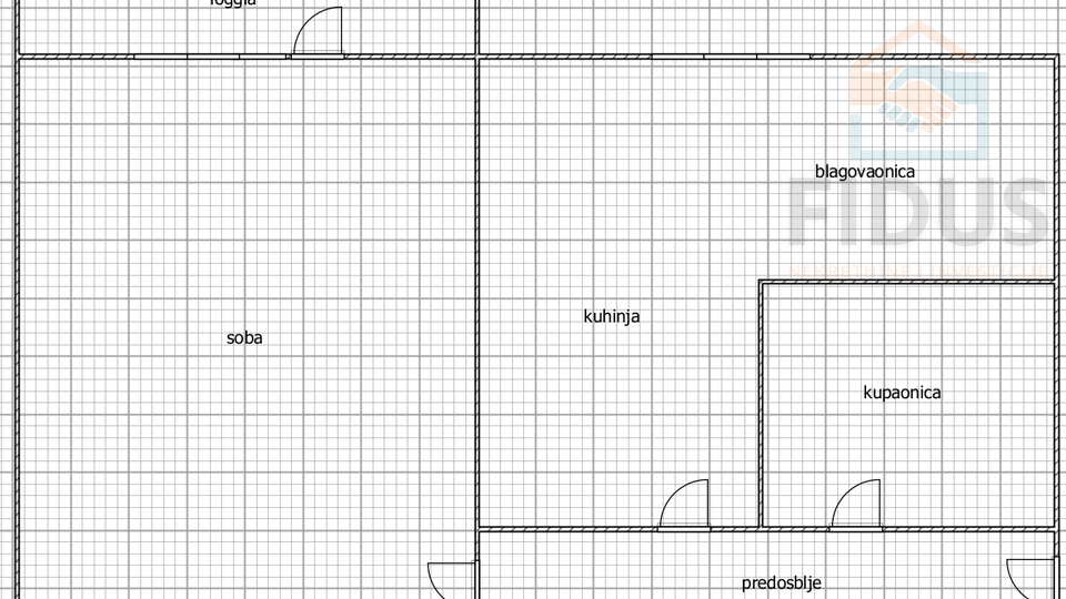Appartamento, 40 m2, Vendita, Osijek - Industrijska četvrt