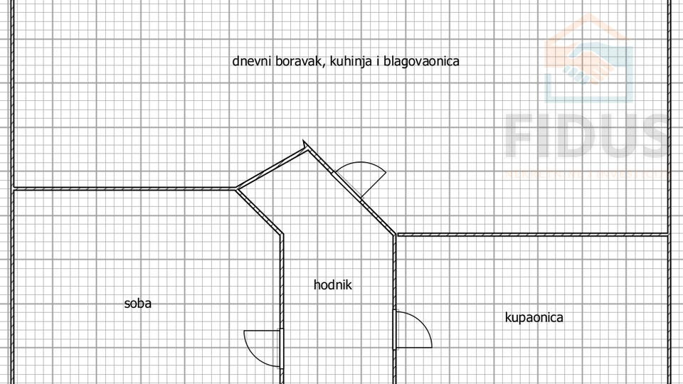Apartment, 56 m2, For Sale, Osijek - Gornji grad