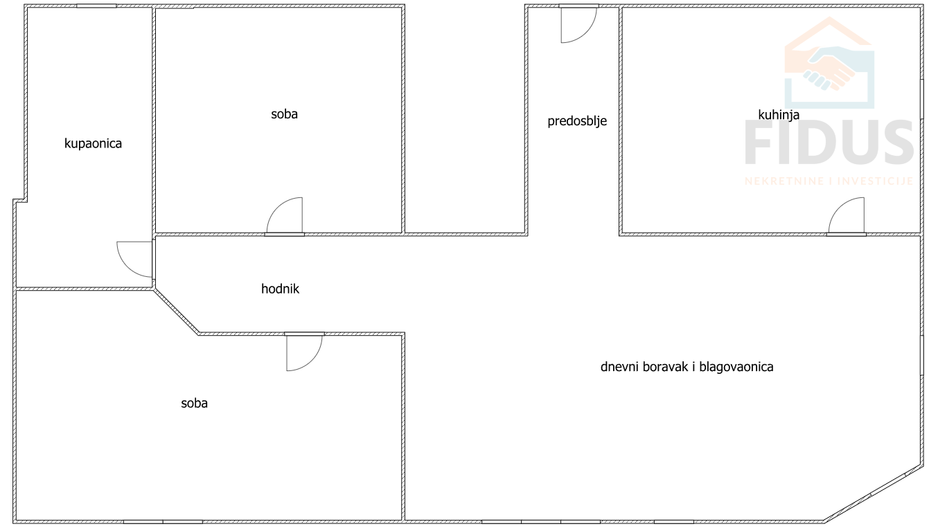 Stan na atraktivnoj lokaciji - Osijek, Donji grad