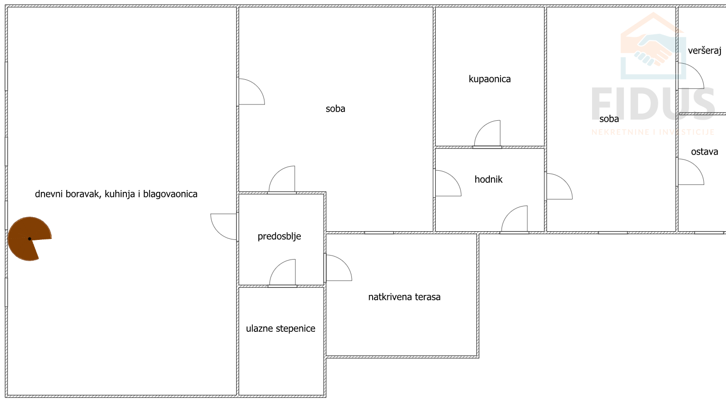Kuća na atraktivnoj lokaciji