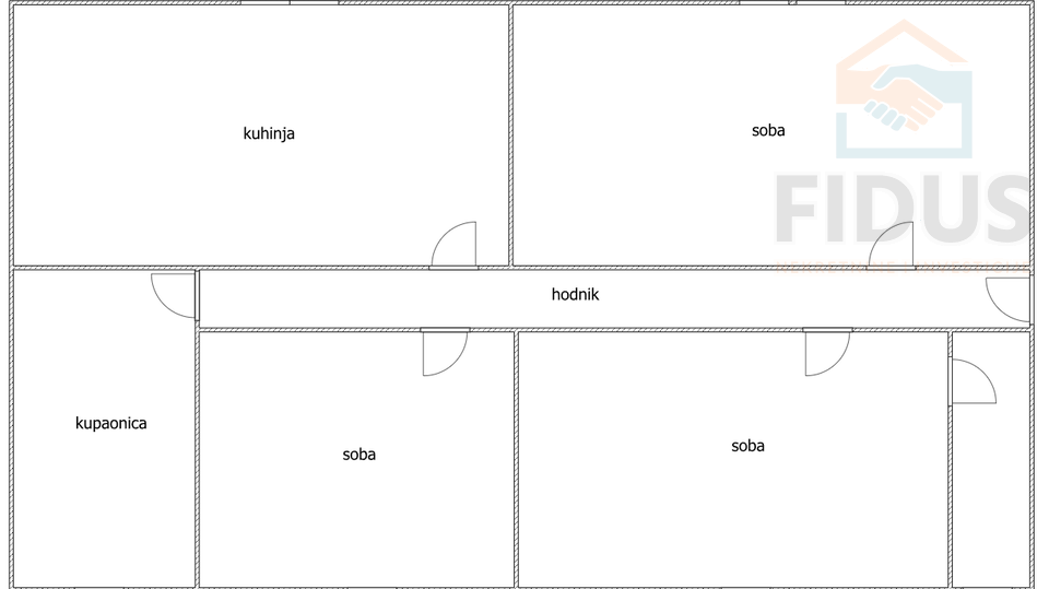 Stan 65 m2 - Grgura Čevapovića