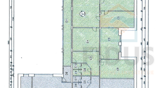 Commercial Property, 196 m2, For Rent, Osijek - Gornji grad