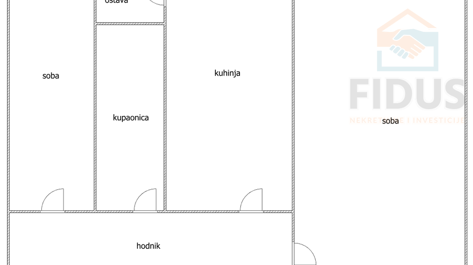 Appartamento&comma; 41 m2&comma; Vendita&comma; Osijek - Novi grad