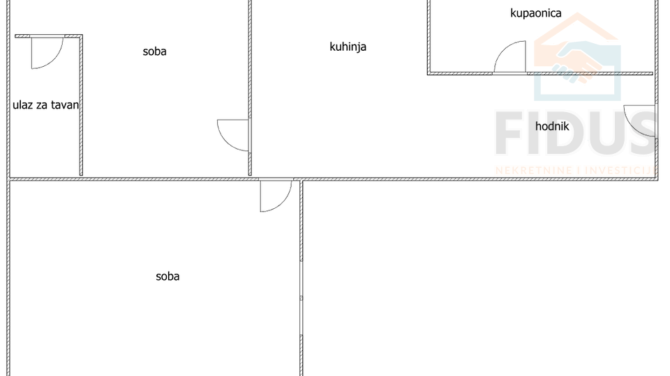 Apartment&comma; 49 m2&comma; For Sale&comma; Osijek - Donji grad