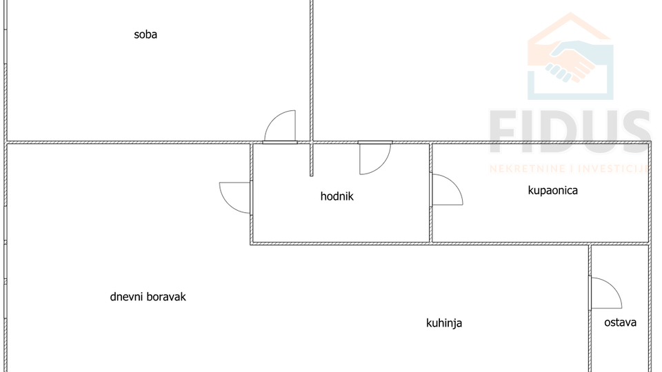 Wohnung&comma; 36 m2&comma; Verkauf&comma; Osijek - Sjenjak