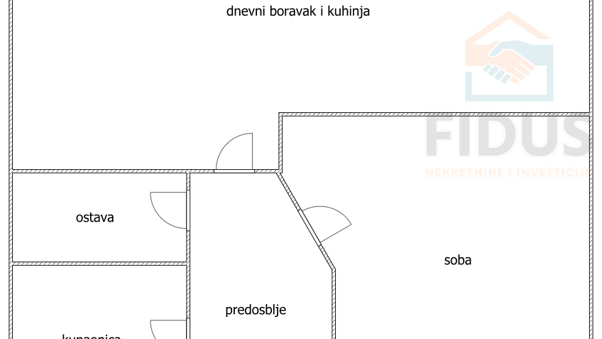 Appartamento&comma; 38 m2&comma; Vendita&comma; Osijek - Gornji grad