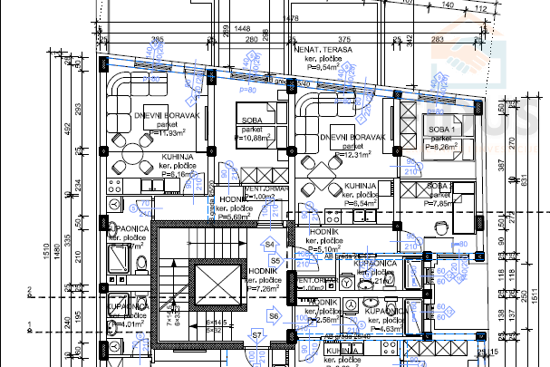 Stan u izgradnji - Novi grad / Osijek