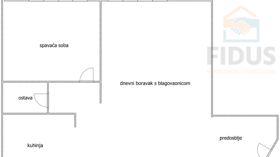 Wohnung&comma; 64 m2&comma; Vermietung&comma; Osijek - Gornji grad