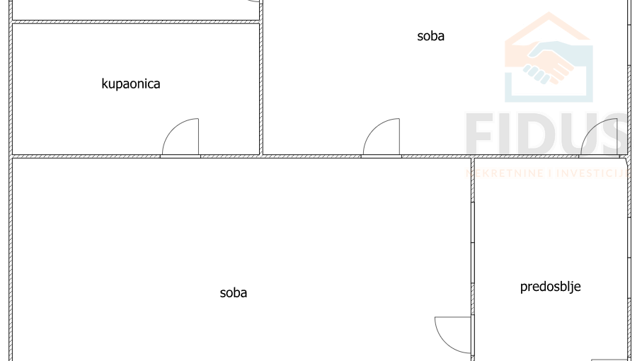 Appartamento&comma; 55 m2&comma; Vendita&comma; Osijek - Gornji grad