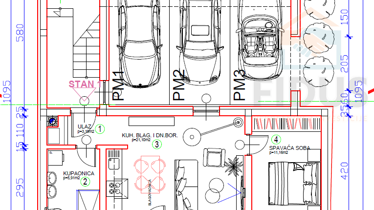 Appartamento&comma; 41 m2&comma; Vendita&comma; Osijek - Novi grad