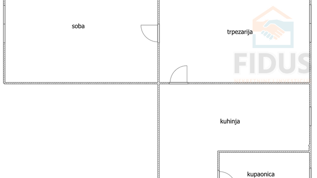 Wohnung, 35 m2, Verkauf, Osijek - Gornji grad