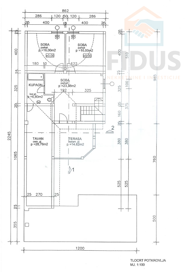Velika kuća u Osijeku, najam/prodaja
