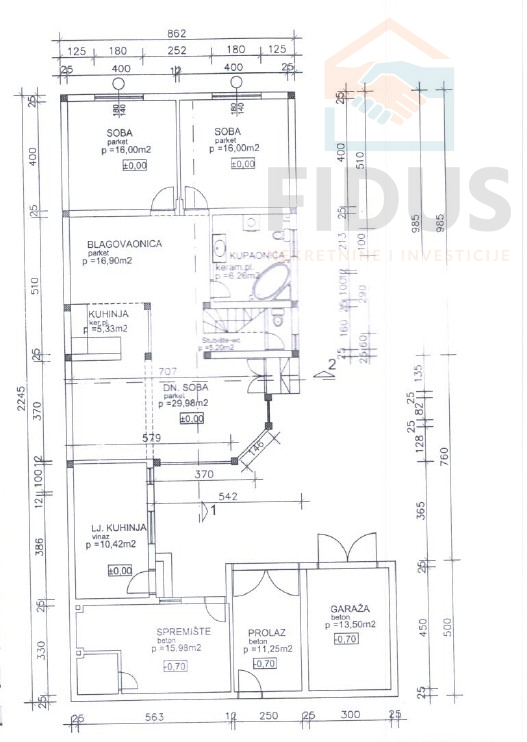 Velika kuća u Osijeku, najam/prodaja