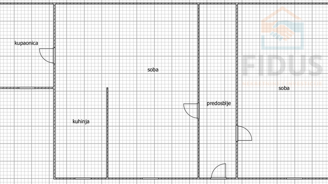 Apartment, 44 m2, For Sale, Osijek - Gornji grad
