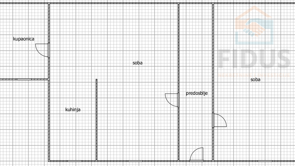 Appartamento, 44 m2, Vendita, Osijek - Gornji grad