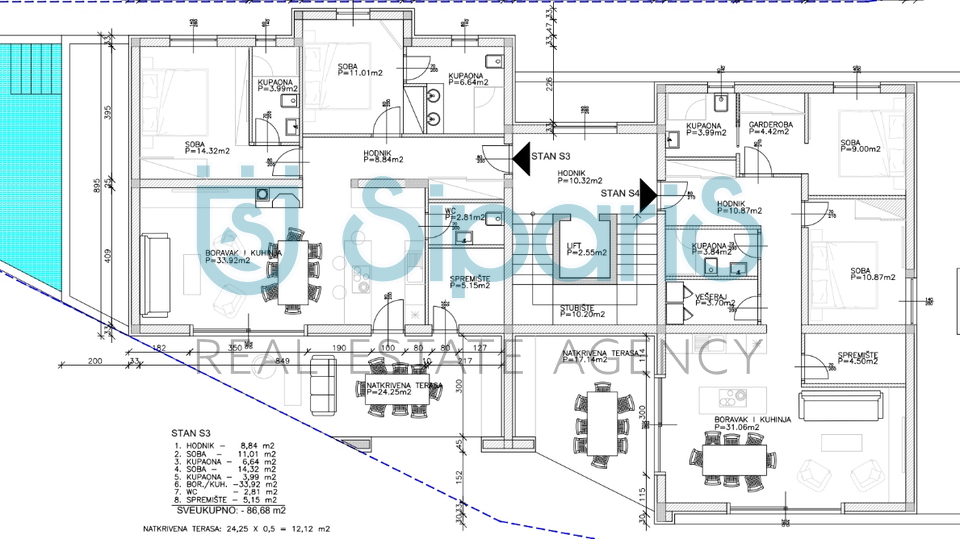 UMAG ZAMBRATIJA BUILDING LAND WITH THE PROJECT