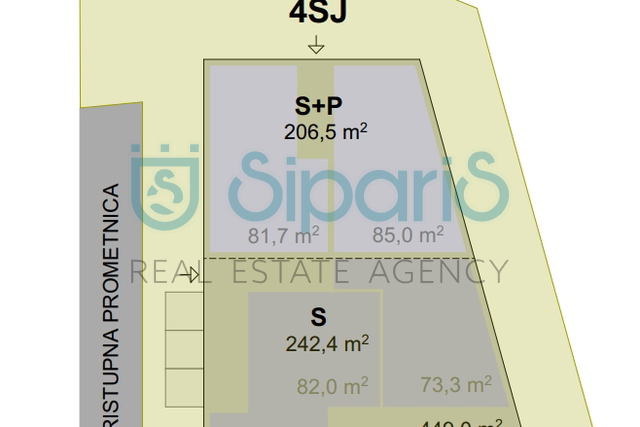 BUJE KAŠTEL BUILDING LAND 530M2