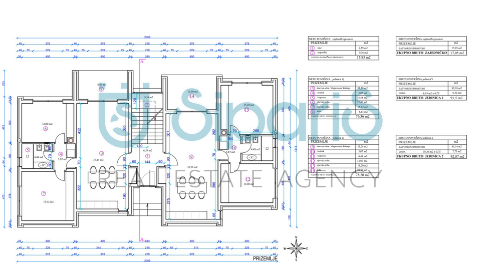 MURINE ZEMLJIŠTE SA ISHODOVANOM GRAĐEVINSKOM DOZVOLOM ZA GRADNJU 6 STANOVA