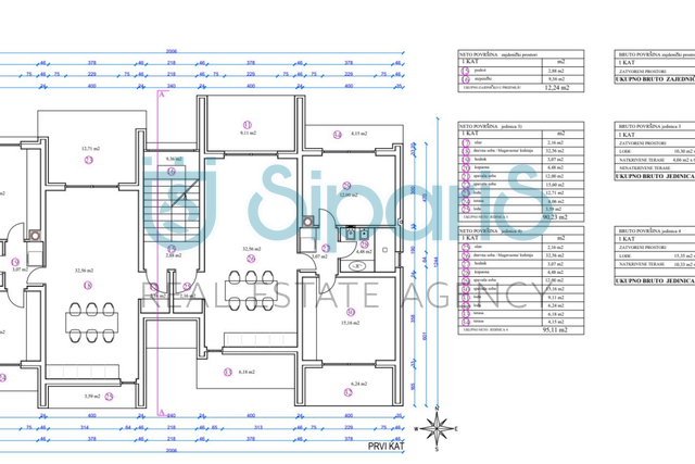 MURINE ZEMLJIŠTE SA ISHODOVANOM GRAĐEVINSKOM DOZVOLOM ZA GRADNJU 6 STANOVA