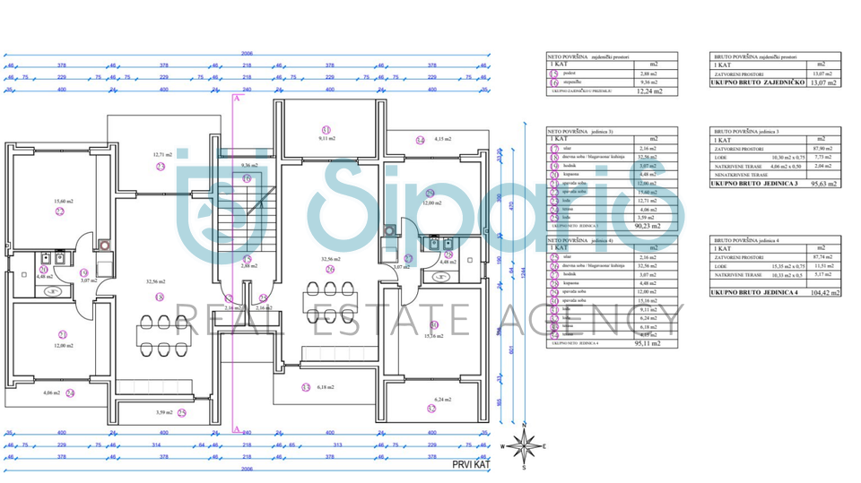 MURINE ZEMLJIŠTE SA ISHODOVANOM GRAĐEVINSKOM DOZVOLOM ZA GRADNJU 6 STANOVA