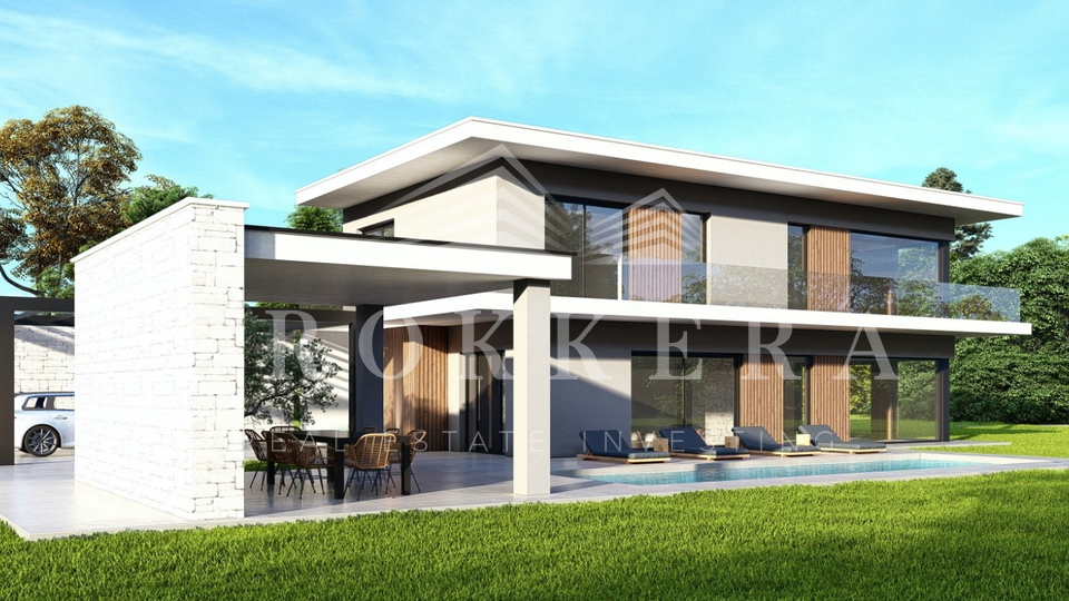 VILLA MIT MODERNEM DESIGN-SWIMMINGPOOL IN SVETI PETAR U SUMI, 203 m2