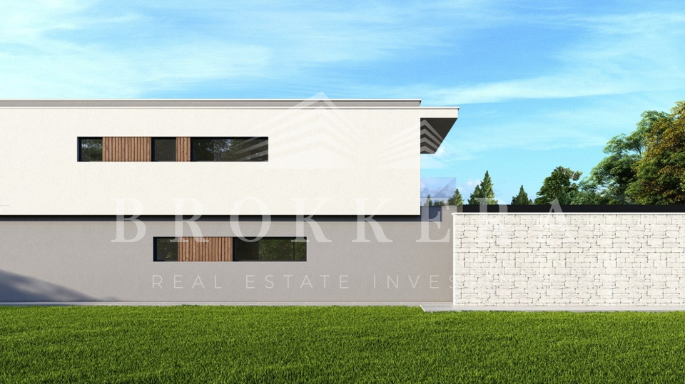 VILLA MIT MODERNEM DESIGN-SWIMMINGPOOL IN SVETI PETAR U SUMI, 203 m2