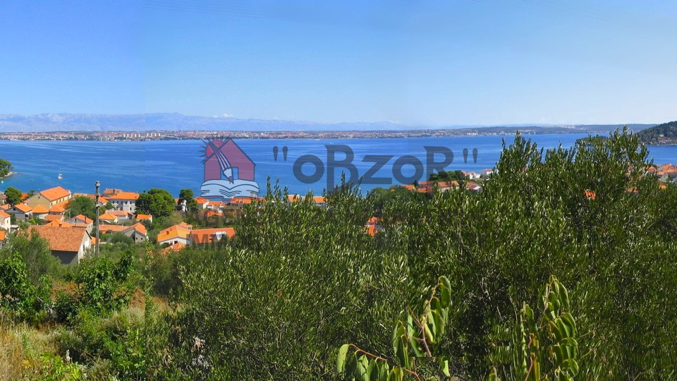 Ugljan-PREKO, Građevinsko zemljište 437m2 panoramskim pogledom na more