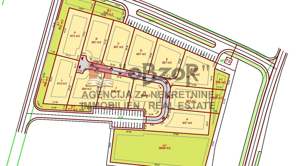 Terreno, 3785 m2, Vendita, Jasenice - Rovanjska