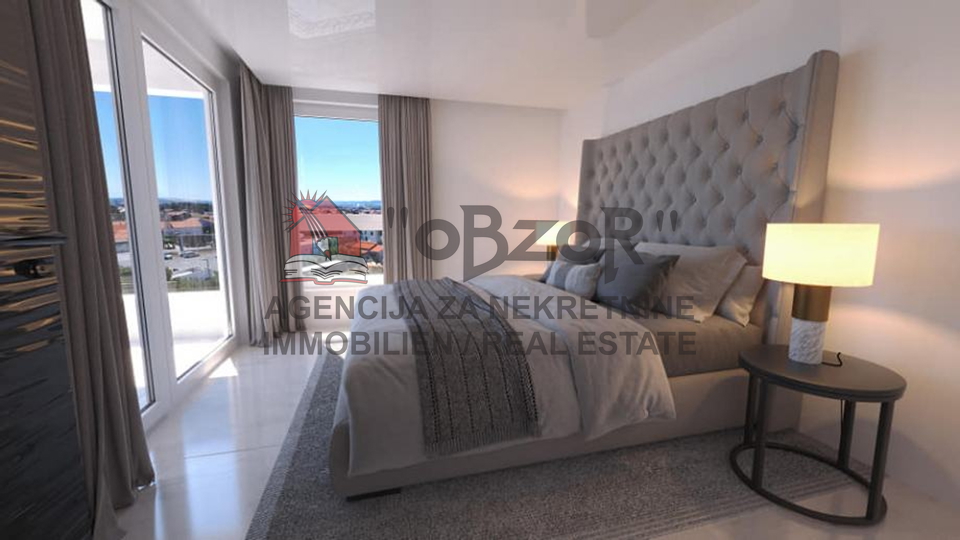 Zadar-VIDIKOVAC, dvosoban stan 105,45m2-NOVOGRADNJA
