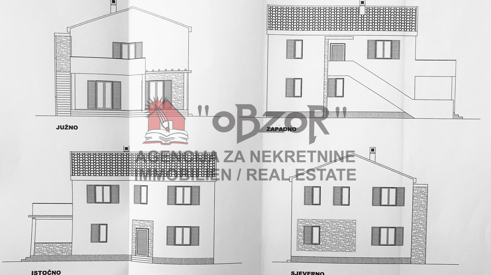 Land, 836 m2, For Sale, Nin - Poljica-Brig