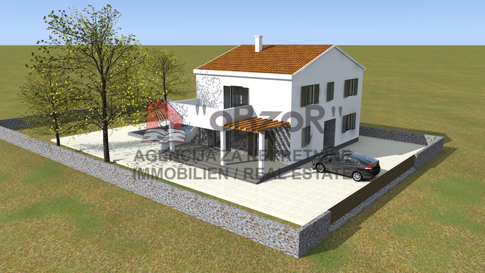 Land, 836 m2, For Sale, Nin - Poljica-Brig