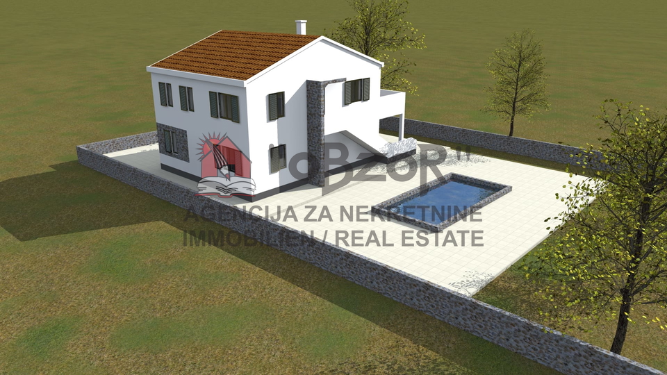 Land, 836 m2, For Sale, Nin - Poljica-Brig
