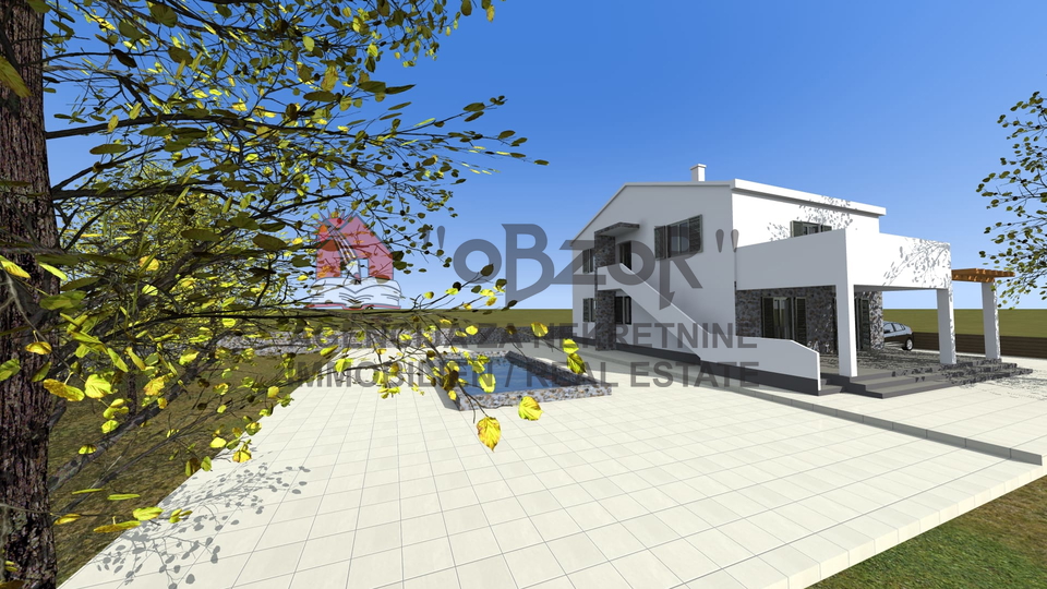 Land, 836 m2, For Sale, Nin - Poljica-Brig