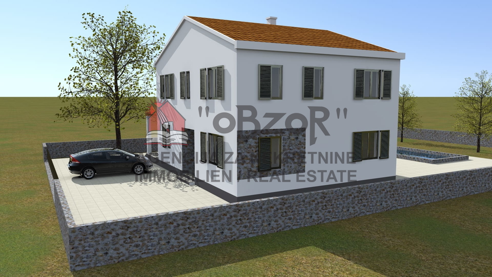 Land, 836 m2, For Sale, Nin - Poljica-Brig