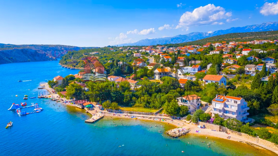 MASLENICA - m&ouml;blierte sechszimmerwohnung 130m&sup2; - 1&period; REIHE ZUM MEER