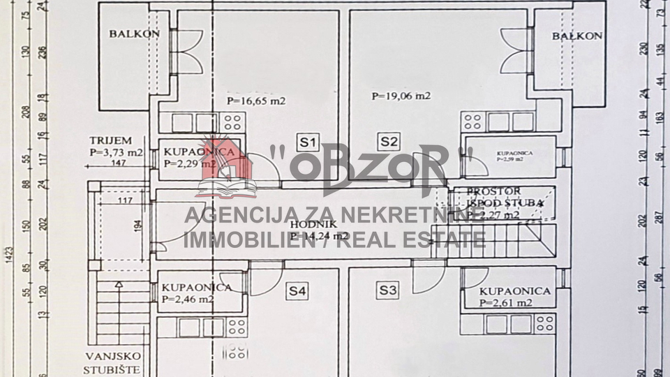 House, 338 m2, For Sale, Bibinje