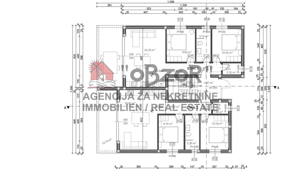 Appartamento, 68 m2, Vendita, Povljana