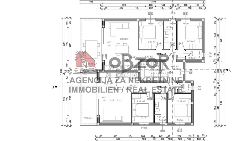 Appartamento, 67 m2, Vendita, Povljana