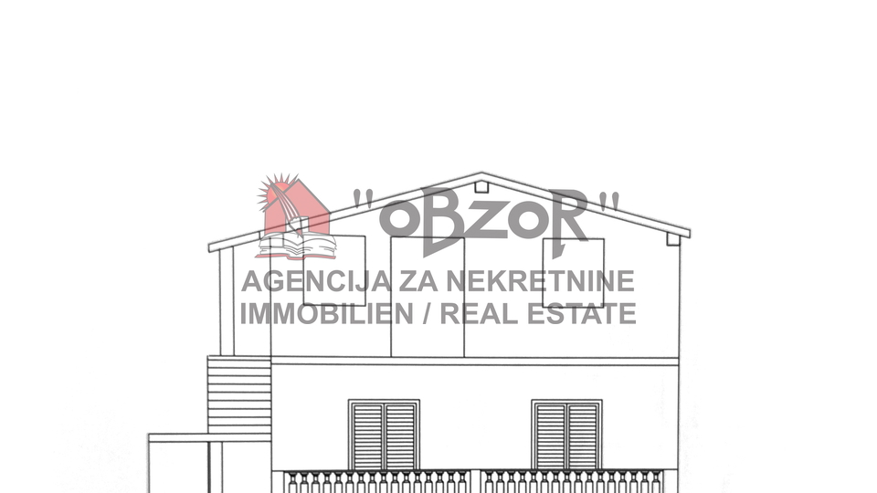 House, 381 m2, For Sale, Bibinje