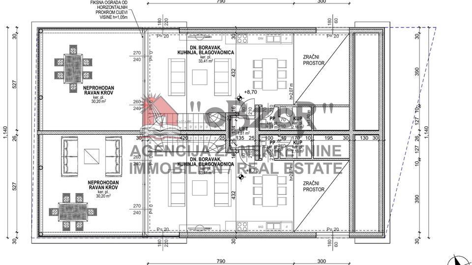 Appartamento, 117 m2, Vendita, Povljana