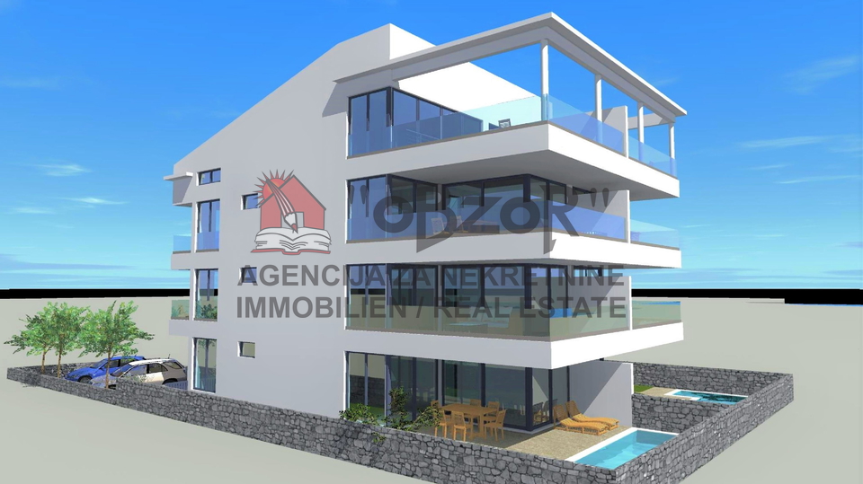 Appartamento, 117 m2, Vendita, Povljana