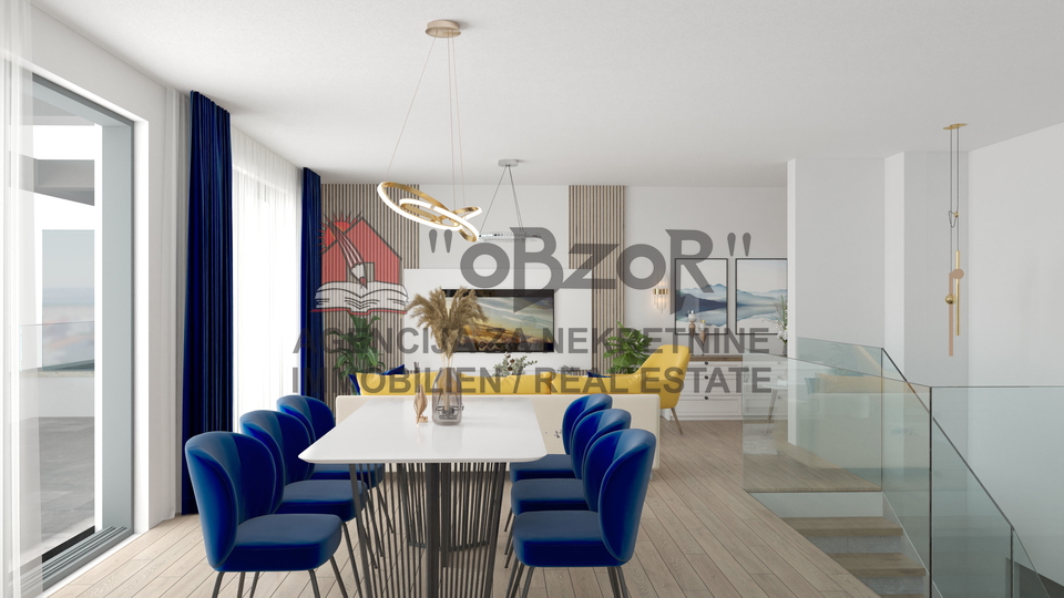 POVLJANA – Zweistöckige Wohnung (S6) 127,61 m2 – NEUES GEBÄUDE