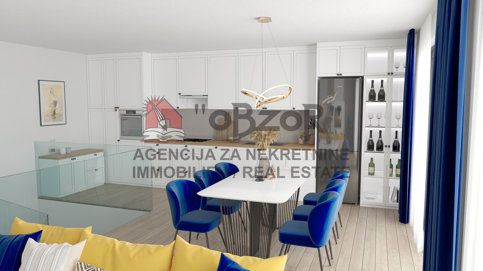 POVLJANA – Zweistöckige Wohnung (S6) 127,61 m2 – NEUES GEBÄUDE