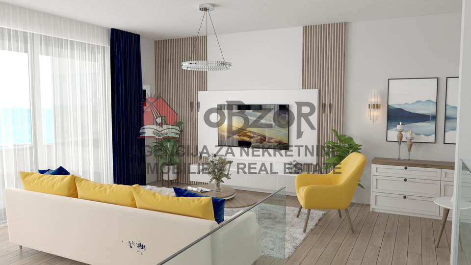 POVLJANA – Zweistöckige Wohnung (S6) 127,61 m2 – NEUES GEBÄUDE